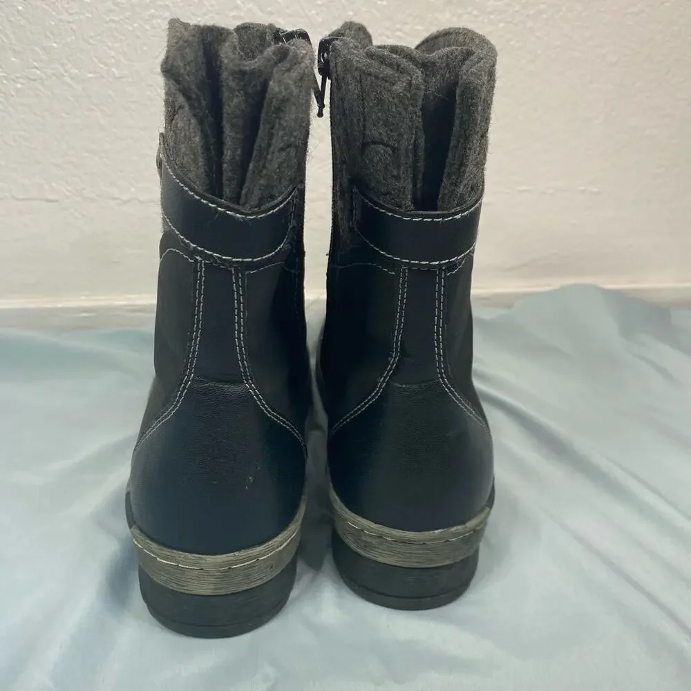 JBU Womens Hemlock Cap Toe Mid-Calf Fashion Boots Size 7